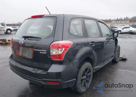 2014 Subaru Forester 2.5I from USA, damaged, VIN JF2SJAAC3EH478329
